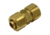 Zurn Brass Radiant Heating Couplings, Tube To Manifold - 1/2in.Compression, Pair, QHC33C