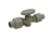 Zurn Qicktite Unassembled Straight Stop Valve 1/2in.MPT x 1/2in.MPT, QV411