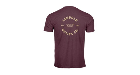 Image of Leupold Skilled Craftsmen T-Shirts - Men's, Maroon, Medium, 184126