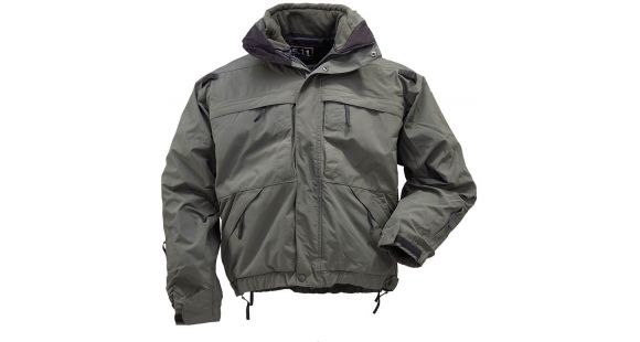 Image of 5.11 5-in-1 Jacket 48017, FOREST GREEN-L