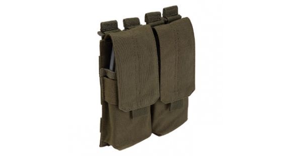 Image of 5.11 Double Mag Pouch w/ Cover 58708, Colors 5.11 Double Mag Pouch w/Cover, TAC OD