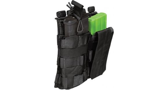 Image of 5.11 Tactical AR Bungee w/Cover Double, Black, 1 SZ, 56157-019-1 SZ