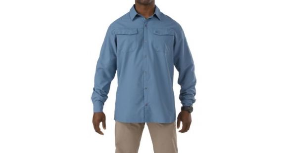 Image of 5.11 Tactical Freedom Flex Woven Long Sleeve Shirt - Men's, Bosun, 72417711XL