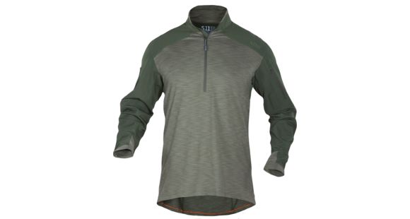 Image of 5.11 Tactical Rapid Response 1/4 Zip, Storm - 72415092XL