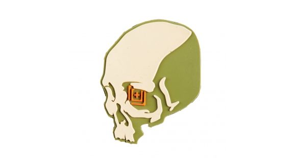 Image of 5.11 Tactical Skull Shot Patch, Sand 81010-38-1 SZ