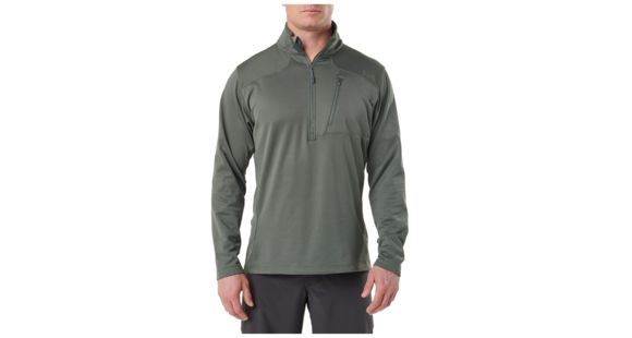 Image of 5.11 Tactical 5.11 Recon Hlf Zp Fleece, Od Green, 2XL, 72045-182-2XL