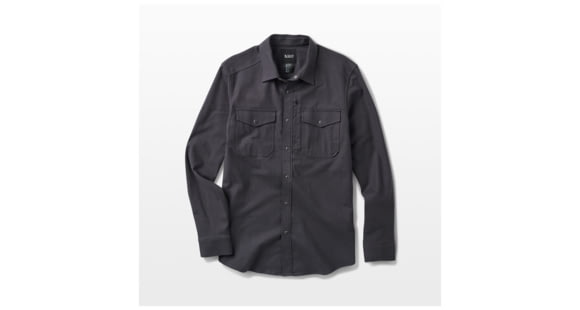 Image of 5.11 Tactical Austin Flannel Solid - Men's, Volcanic, Large/Regular, 7710158-098-L-R