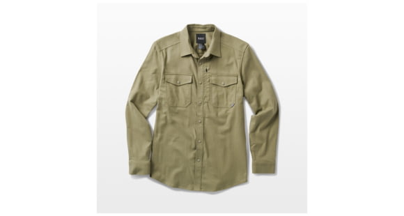 Image of 5.11 Tactical Austin Flannel Solid - Men's, Tank Green, Extra Large/Regular, 7710158-837-XL-R
