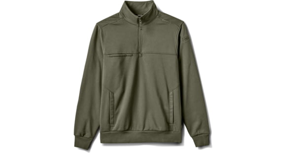 Image of 5.11 Tactical Job Shirt 1/4 Zip 2.0, Ranger Green - 72534ABR-186-L-R