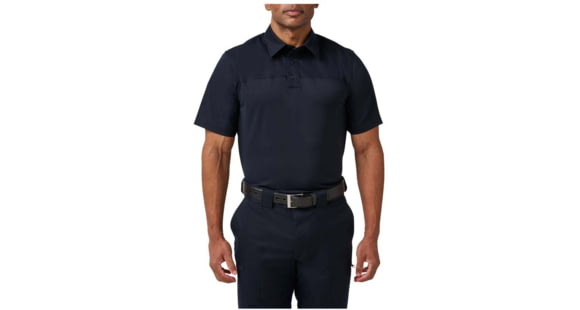 Image of 5.11 Tactical Stryke Rapid Short Sleeve Shirt, Dark Navy, Large, 7710164-724-L-R