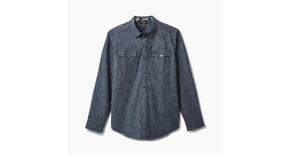 Image of 5.11 Tactical Victor Long Sleeve Shirt - Men's, Grey Blue DK Wash, Extra Large/Regular, 7710124-1245-XL-R