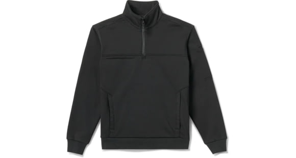 Image of 5.11 Tactical Quarter Zip Job Shirt - Women's, Black, Small, 7610087-019-S-R