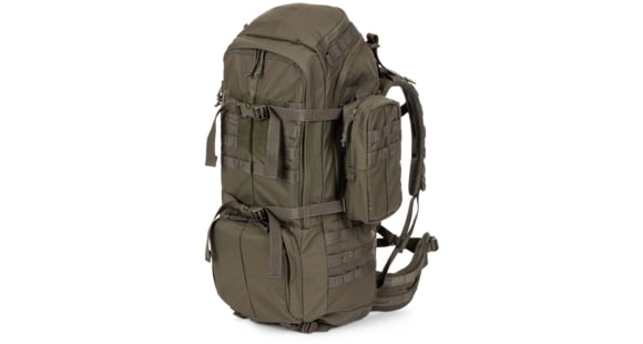 Image of 5.11 Tactical 60L Rush100 Backpack, Ranger Green, S/M, 56555-186-S/M
