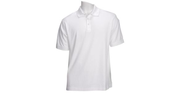 Image of 5.11 Tactical Tactical Jersey S/S Polo - Mens, White, XL, 71182-010-XL