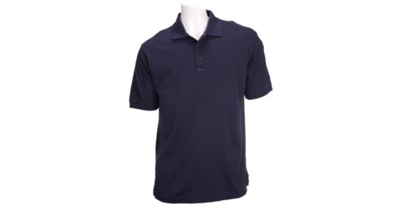 Image of 5.11 Tactical Tactical Jersey S/S Polo - Mens, Dark Navy, M, 71182-724-M