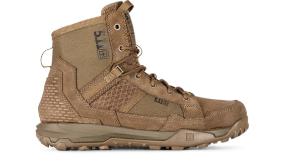 Image of 5.11 Tactical A/T 6in Non Zip Boot - Mens, Dark Coyote, 11, 12440-106-11-R