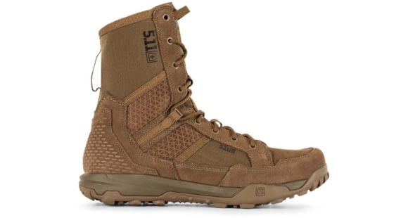 Image of 5.11 Tactical A/T 8in Non-Zip Boot - Mens, Dk Cyt/Rg Gn, 6R, 12422-335-6-R