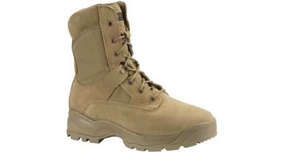 Image of 5.11 Tactical A.T.A.C. 8In Boot Side Zip - Men's, 14W, Coyote, 12110-120-14-W