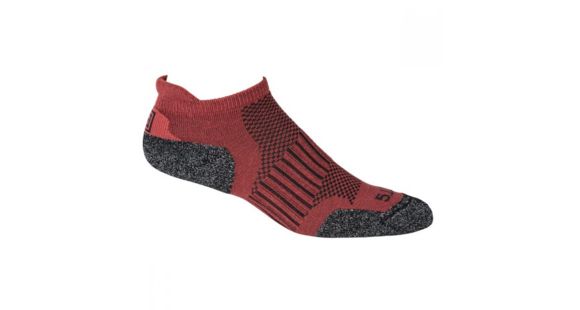 Image of 5.11 Tactical ABR Training Sock, Cabernet, Medium, 10031-569-M