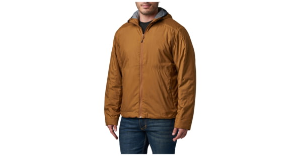 Image of 5.11 Tactical Adventure PrimaLoft Insulated Jacket - Men's, Pecan, Large, 78057-1012-L