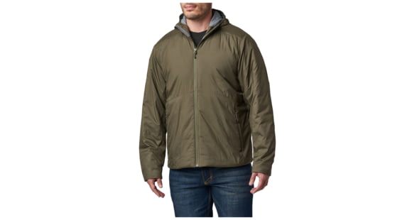 Image of 5.11 Tactical Adventure PrimaLoft Insulated Jacket - Men's, Ranger Green, Extra Large, 78057-186-XL