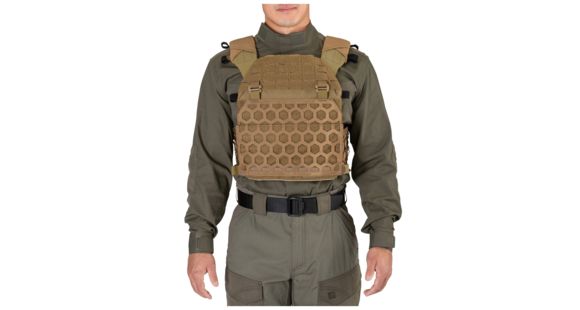 Image of 5.11 Tactical All Mission Plate Carrier, Kangaroo, S/M, 59587-134-S/M
