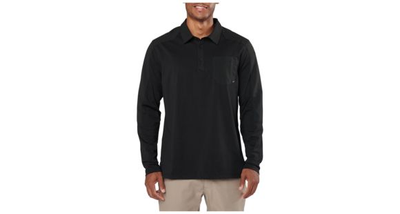 Image of 5.11 Tactical Artillery Long Sleeve Top, Black - 72125-019-L