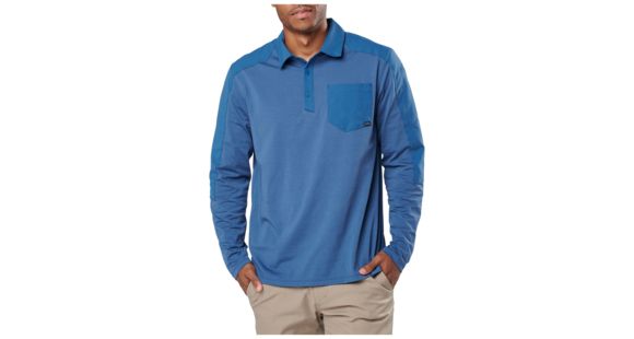 Image of 5.11 Tactical Artillery Long Sleeve Top, Ensign Blue - 72125-678-S