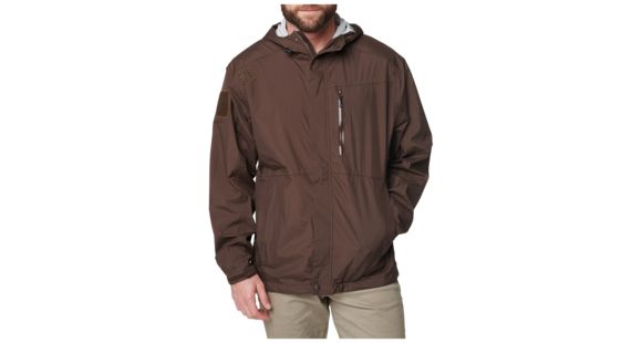 Image of 5.11 Tactical Aurora Shell Jacket - Men's, Brown, Extra Small, 48343-108-XS