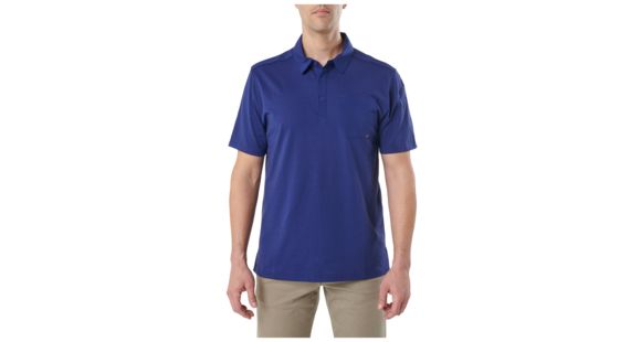 Image of 5.11 Tactical Axis Short Sleeve Polo- Mens, Blueprint, XL, 41219-773-XL