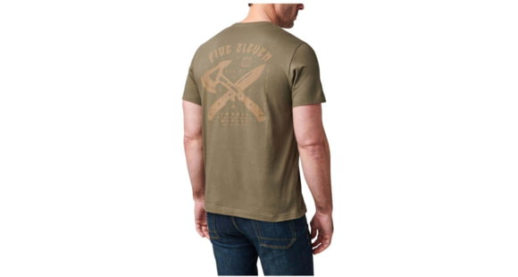 Image of 5.11 Tactical Choose Wisely T-Shirt - Mens, Ranger Green, Extra Large, 76149-186-XL