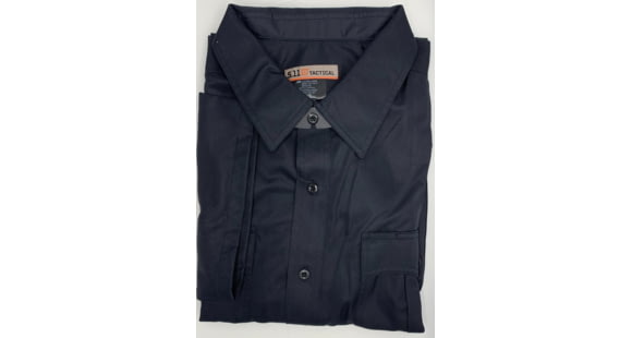 Image of 5.11 Tactical Class A Fast-Tac Twill S/S Shirt - Mens, Midnight Nvy, LR, 71384-750-L-R