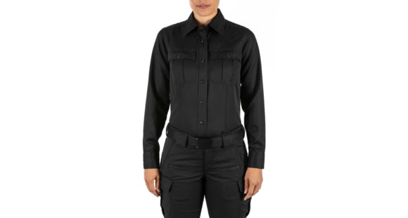 Image of 5.11 Tactical Class A Fast-Tac Twill L/S Shirt - Womens, Black, XLT, 62396-019-XL-T