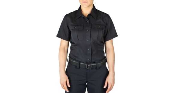Image of 5.11 Tactical Class A Fast-Tac Twill S/S Shirt - Womens, Midnight Nvy, LR, 61318-750-L-R