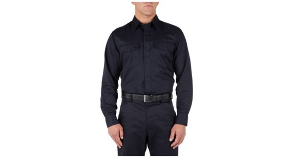 Image of 5.11 Tactical Company L/S Shirt Tall - Mens, Fire Navy, 5XLT, 72515T-720-5XL-T