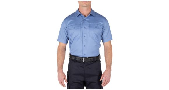 Image of 5.11 Tactical Company S/S Shirt - Mens, Fire Med Blu, 3XL, 71391-696-3XL
