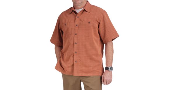 Image of 5.11 Tactical Covert Casual Short Sleeve Shirt, Rust - L 71170-140-L