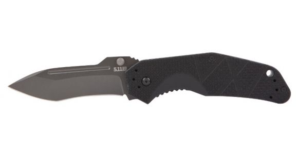 Image of 5.11 Tactical Crewcut Asst Opnr Pln Edg Knife, Storm, 1 SZ 51104-092-1 SZ