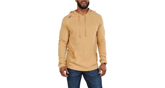 Image of 5.11 Tactical Cruiser Performance L/S Hoodie - Mens, Granola, 2XL, 72139-596-2XL