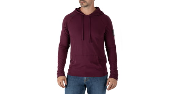 Image of 5.11 Tactical Cruiser Performance Long Sleeve Hoodie - Mens, Fig, 2XL, 72139-560-2XL