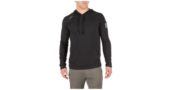Image of 5.11 Tactical Cruiser Performance L/S Hoodie - Mens, Black, 2XL, 72139-019-2XL
