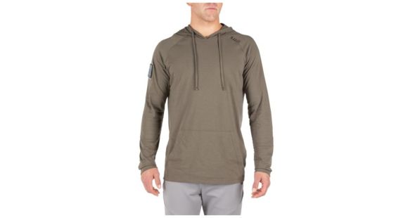 Image of 5.11 Tactical Cruiser Performance L/S Hoodie - Mens, Ranger Green, M, 72139-186-M