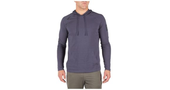 Image of 5.11 Tactical Cruiser Performance Long Sleeve Hoodie - Mens, Mystic, Large, 72139-637-L