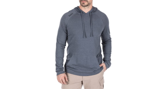 Image of 5.11 Tactical Cruiser Performance L/S Hoodie - Mens, Turblnce Htr, 2XL, 72139-581-2XL