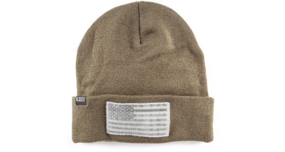 Image of 5.11 Tactical Cuffed Flag Bearer Beanie - Men's, Ranger Green, 1 SZ, 89162-186-1 SZ