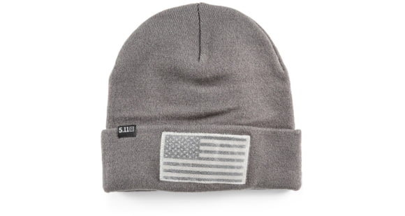 Image of 5.11 Tactical Cuffed Flag Bearer Beanie - Men's, Storm, 1 SZ, 89162-092-1 SZ