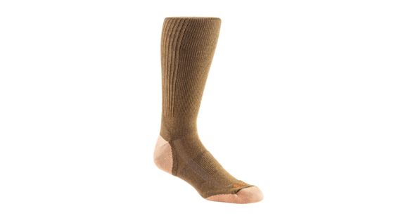 Image of 5.11 Tactical Cupron Year Round Crew Socks - Mens, Dark Coyote, S/M, 10042-106-S/M