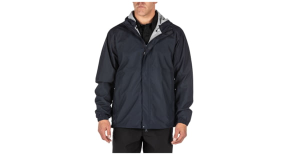 Image of 5.11 Tactical Duty Rain Shell Jacket - Mens, Dark Navy, L, 48353ABR-724-L