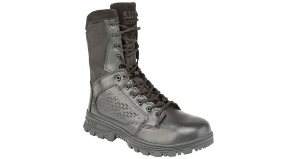 Image of 5.11 Tactical Evo 8in.Tactical Boots with Side Zipper, BLACK, 9 123100199W