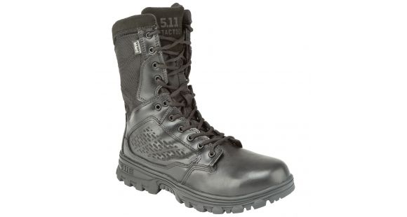 Image of 5.11 Tactical EVO 8in Waterproof Boot w/Sidezip - Mens, Black, 4R, 12312-019-4-R